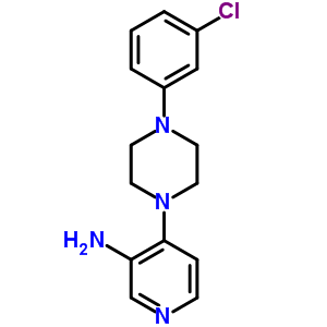 16019-53-7  4-[4-(3-chlorophenyl)piperazin-1-yl]pyridin-3-amine