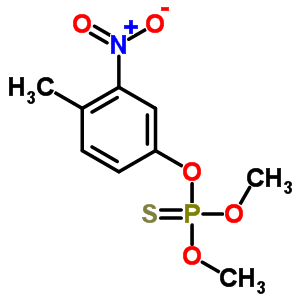 17650-80-5  O,O-dimetil O-(4-metil-3-nitrofenil) fosforotioato