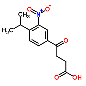 17981-64-5  4-[3-nitro-4-(propan-2-yl)phenyl]-4-oxobutanoic acid