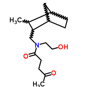 18966-33-1  N-(2-hydroxyethyl)-N-[(3-methylbicyclo[2.2.1]hept-2-yl)methyl]-4-oxopentanamide