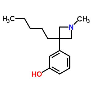 19832-53-2  3-(1-methyl-3-pentylazetidin-3-yl)phenol
