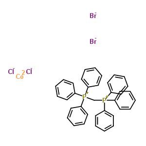 20745-95-3  cobalt(2+) methanediylbis(triphenylphosphonium) bromide chloride (1:1:2:2)