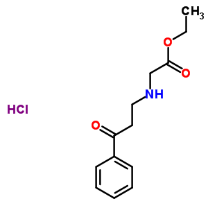 20989-68-8  ethyl N-(3-oxo-3-phenylpropyl)glycinate hydrochloride (1:1)