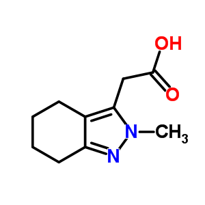 21677-49-6  (2-methyl-4,5,6,7-tetrahydro-2H-indazol-3-yl)acetic acid