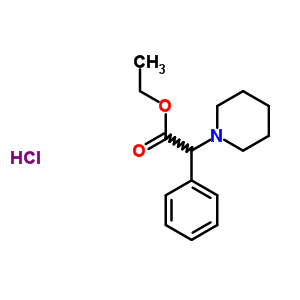 22083-18-7  ethyl phenyl(piperidin-1-yl)acetate hydrochloride (1:1)
