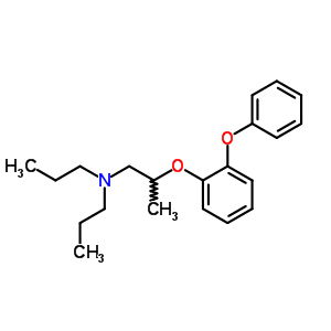 23370-93-6  2-(2-phenoxyphenoxy)-N,N-dipropylpropan-1-amine