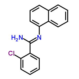 23564-75-2  2-chloro-N'-(naphthalen-1-yl)benzenecarboximidamide