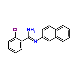 23564-76-3  2-chloro-N'-(naphthalen-2-yl)benzenecarboximidamide