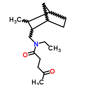 28939-69-7  N-ethyl-N-[(3-methylbicyclo[2.2.1]hept-2-yl)methyl]-4-oxopentanamide