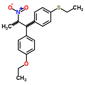 32795-79-2  1-ethoxy-4-{1-[4-(ethylsulfanyl)phenyl]-2-nitropropyl}benzene