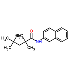 32905-80-9  2,2,4,4-tetramethyl-N-(naphthalen-2-yl)pentanamide