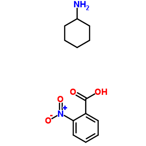 34067-46-4  2-nitrobenzoic acid - cyclohexanamine (1:1)