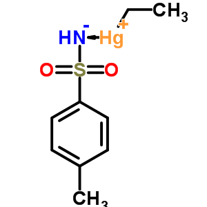 41136-33-8  ethylmercury(1+) [(4-methylphenyl)sulfonyl]azanide