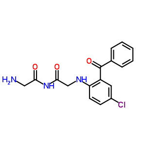 4623-12-5  2-amino-N-{[(2-benzoyl-4-chlorophenyl)amino]acetyl}acetamide