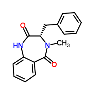 50886-63-0  (3S)-3-benzyl-4-methyl-3,4-dihydro-1H-1,4-benzodiazepine-2,5-dione