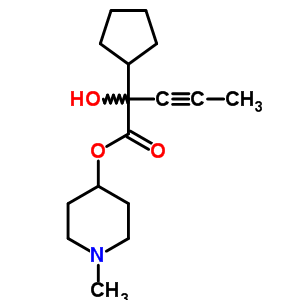 53034-67-6  1-metilpiperidina-4-il 2-ciclopentil-2-hidroxipente-3-inoato