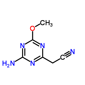 5310-99-6  (4-amino-6-methoxy-1,3,5-triazin-2-yl)acetonitrile