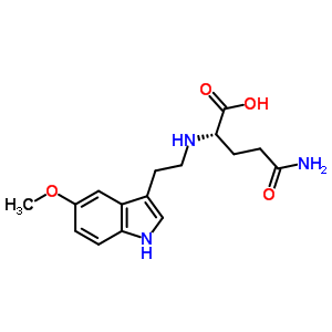 5598-30-1  N~2~-[2-(5-methoxy-1H-indol-3-yl)ethyl]-L-glutamine