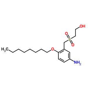 5819-70-5  2-{[5-amino-2-(octyloxy)benzyl]sulfonyl}ethanol