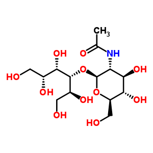 76319-51-2  3-O-[2-(acetylamino)-2-deoxy-beta-D-glucopyranosyl]-D-galactitol