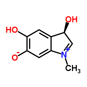 77097-83-7  (3R)-3,5-dihydroxy-1-methyl-3H-indolium-6-olate