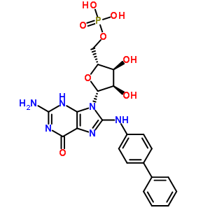 78281-08-0  8-(biphenyl-4-ylamino)guanosine 5'-(dihydrogen phosphate)