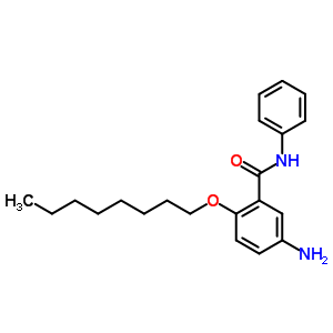 13738-16-4  5-amino-2-(octyloxy)-N-phenylbenzamide