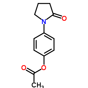 14053-16-8  4-(2-oxopyrrolidin-1-yl)phenyl acetate