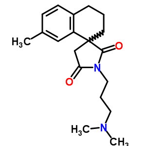 17502-72-6  1'-[3-(dimethylamino)propyl]-7-methyl-3,4-dihydro-2H,2'H,5'H-spiro[naphthalene-1,3'-pyrrolidine]-2',5'-dione