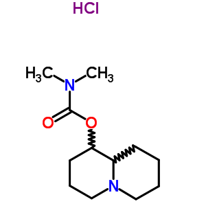 17943-33-8  octahydro-2H-quinolizin-1-yl dimethylcarbamate hydrochloride (1:1)