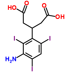 18910-76-4  3-(3-amino-2,4,6-triiodophenyl)pentanedioic acid