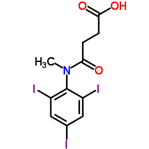 18982-98-4  4-[methyl(2,4,6-triiodophenyl)amino]-4-oxobutanoic acid