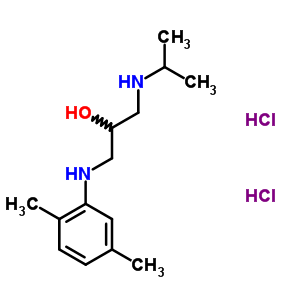 20013-94-9  1-[(2,5-dimethylphenyl)amino]-3-(propan-2-ylamino)propan-2-ol dihydrochloride