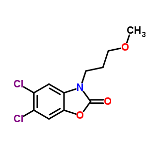 20844-83-1  5,6-dichloro-3-(3-methoxypropyl)-1,3-benzoxazol-2(3H)-one