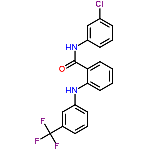 21239-98-5  N-(3-chlorophenyl)-2-{[3-(trifluoromethyl)phenyl]amino}benzamide