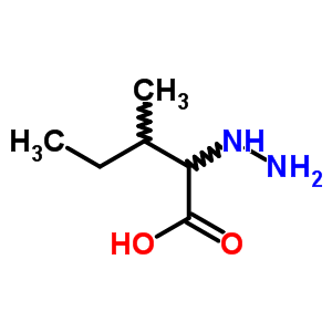 22574-00-1  2-hydrazinyl-3-methylpentanoic acid