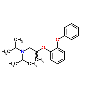 24588-90-7  2-(2-phenoxyphenoxy)-N,N-di(propan-2-yl)propan-1-amine