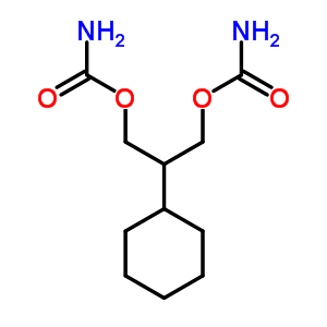 25462-34-4  2-cyclohexylpropane-1,3-diyl dicarbamate