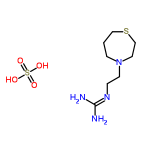 2778-97-4  2-[2-(1,4-thiazepan-4-yl)ethyl]guanidine sulfate (1:1)
