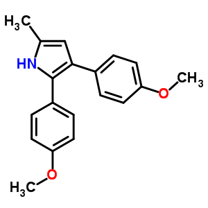 30011-11-1  2,3-bis(4-methoxyphenyl)-5-methyl-1H-pyrrole