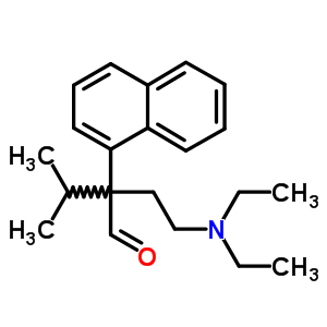 30121-03-0  2-[2-(diethylamino)ethyl]-3-methyl-2-(naphthalen-1-yl)butanal