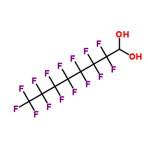 31185-69-0  2,2,3,3,4,4,5,5,6,6,7,7,8,8,8-pentadecafluorooctane-1,1-diol