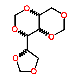 3530-21-0;52613-10-2  4-(1,3-dioxolan-4-yl)tetrahydro[1,3]dioxino[5,4-d][1,3]dioxine (non-preferred name)