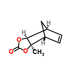 35623-89-3  (3aR,4R,7S,7aS)-3a-methyl-3a,4,7,7a-tetrahydro-4,7-methano-1,3-benzodioxol-2-one