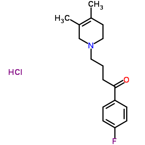 35806-04-3  4-(4,5-dimetil-3,6-diidropiridina-1(2H)-il)-1-(4-fluorofenil)butan-1-one cloridrato (1:1)