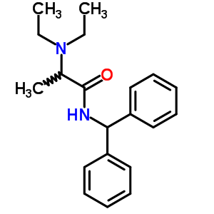 37390-20-8  N-(diphenylmethyl)-N~2~,N~2~-diethylalaninamide