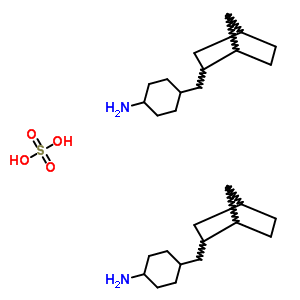37875-12-0  siarczan 4-(bicyklo[2.2.1]hept-2-ylometylo)cykloheksanaminy (2:1)