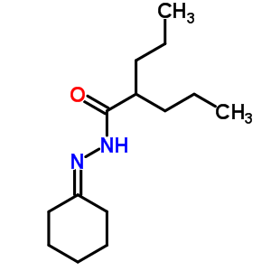 38068-37-0  N'-cyclohexylidene-2-propylpentanehydrazide