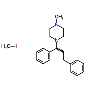 40028-10-2  1-(1,3-diphenylpropyl)-4-methylpiperazine - iodomethane (1:1)