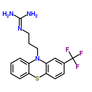 47441-00-9  2-{3-[2-(trifluoromethyl)-10H-phenothiazin-10-yl]propyl}guanidine